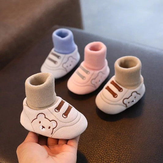 Chaussures d'hiver pour bébé 100% coton